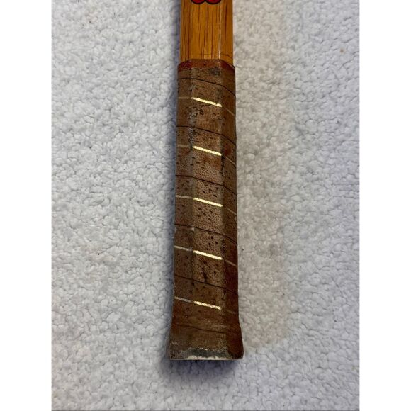 Vintage Wilson Ken Rosewall Champion Wood Wooden Tennis Racquet/Racket - Picture 14 of 15